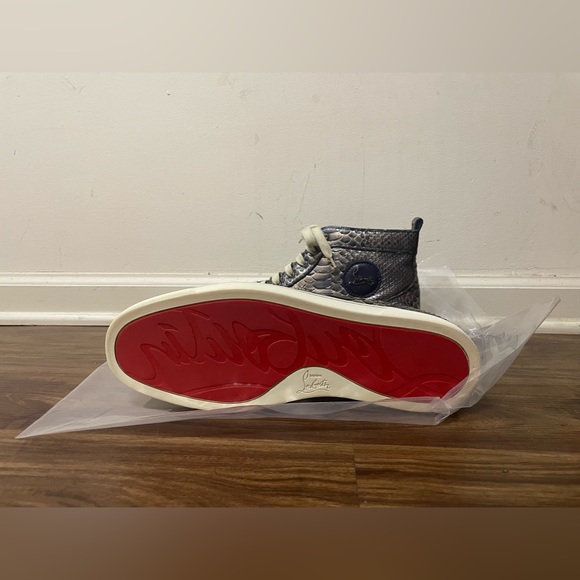 Blue snakeskin Christian Louboutins size 45 EU - Picture 3 of 8